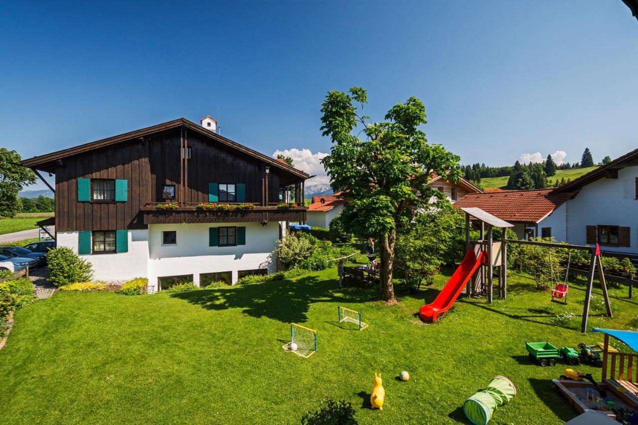 Allgaeu Ferienhaus Strobel Roßhaupten Eksteriør bilde